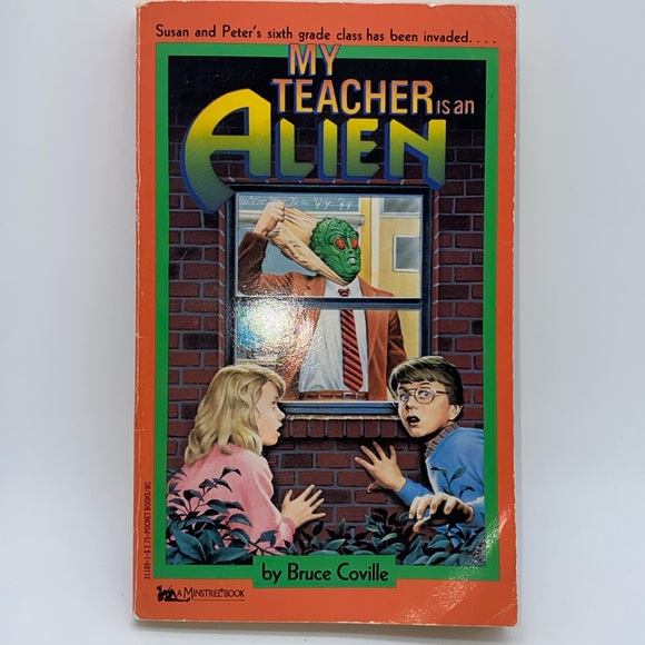 My Teacher is an Alien by Bruce Coville Young Readers Children’s Vintage 1989 - Picture 1 of 9